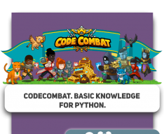 CodeCombat. Basic knowledge for Python. - Programming for children in Jersey City