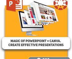 Magic of POWERPOINT + Canva. Create effective presentations - Programming for children in Jersey City